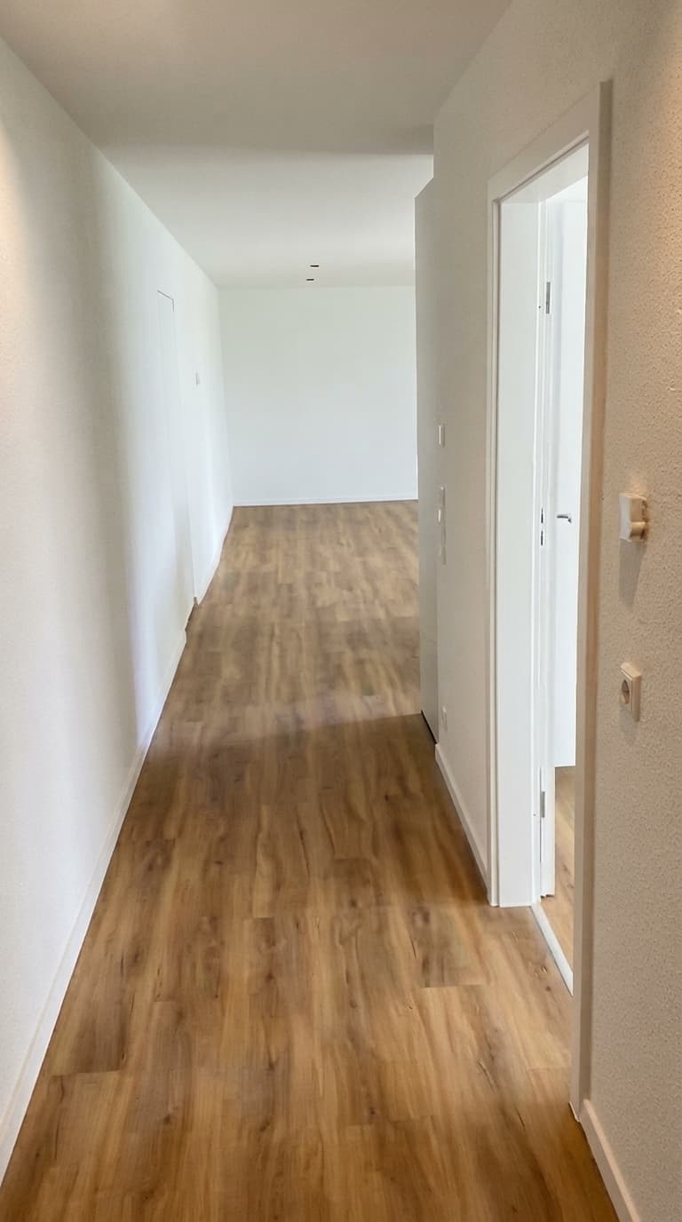 Flur nach der Sanierung