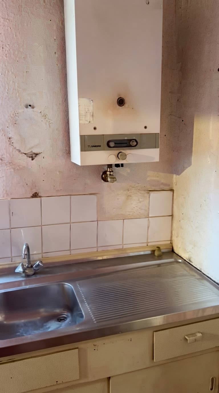 Küche vor der Sanierung