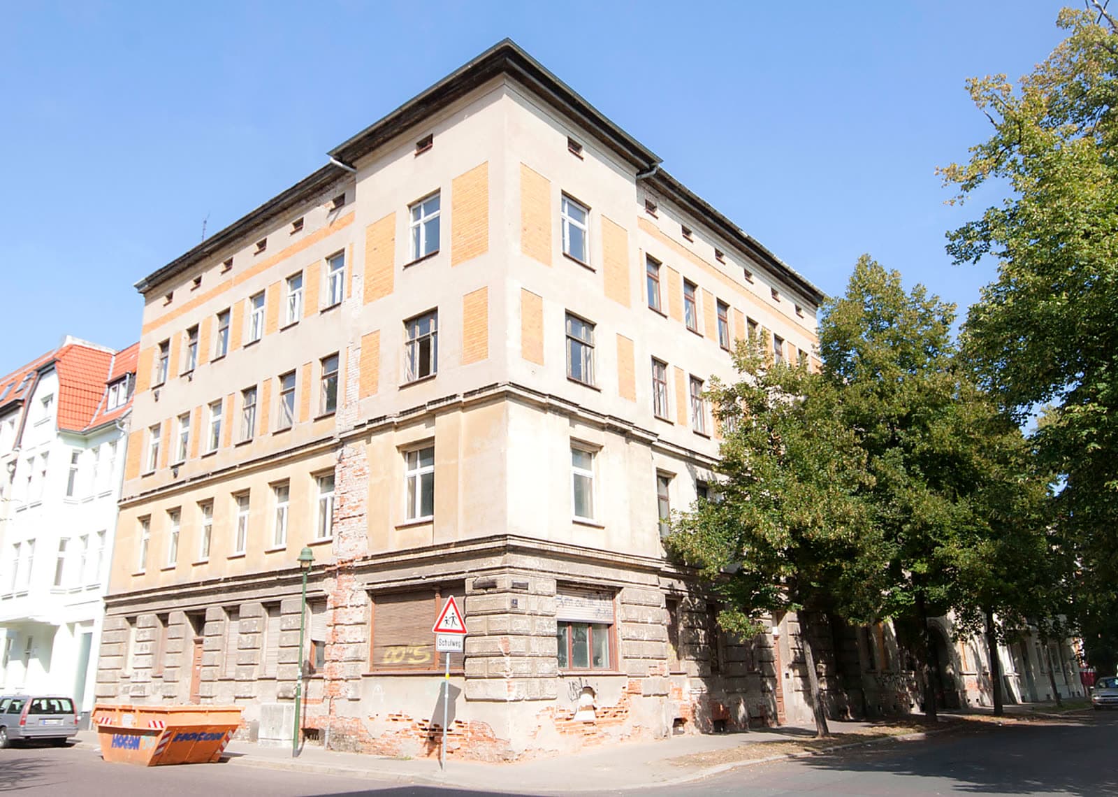Wohnhaus vor der Sanierung